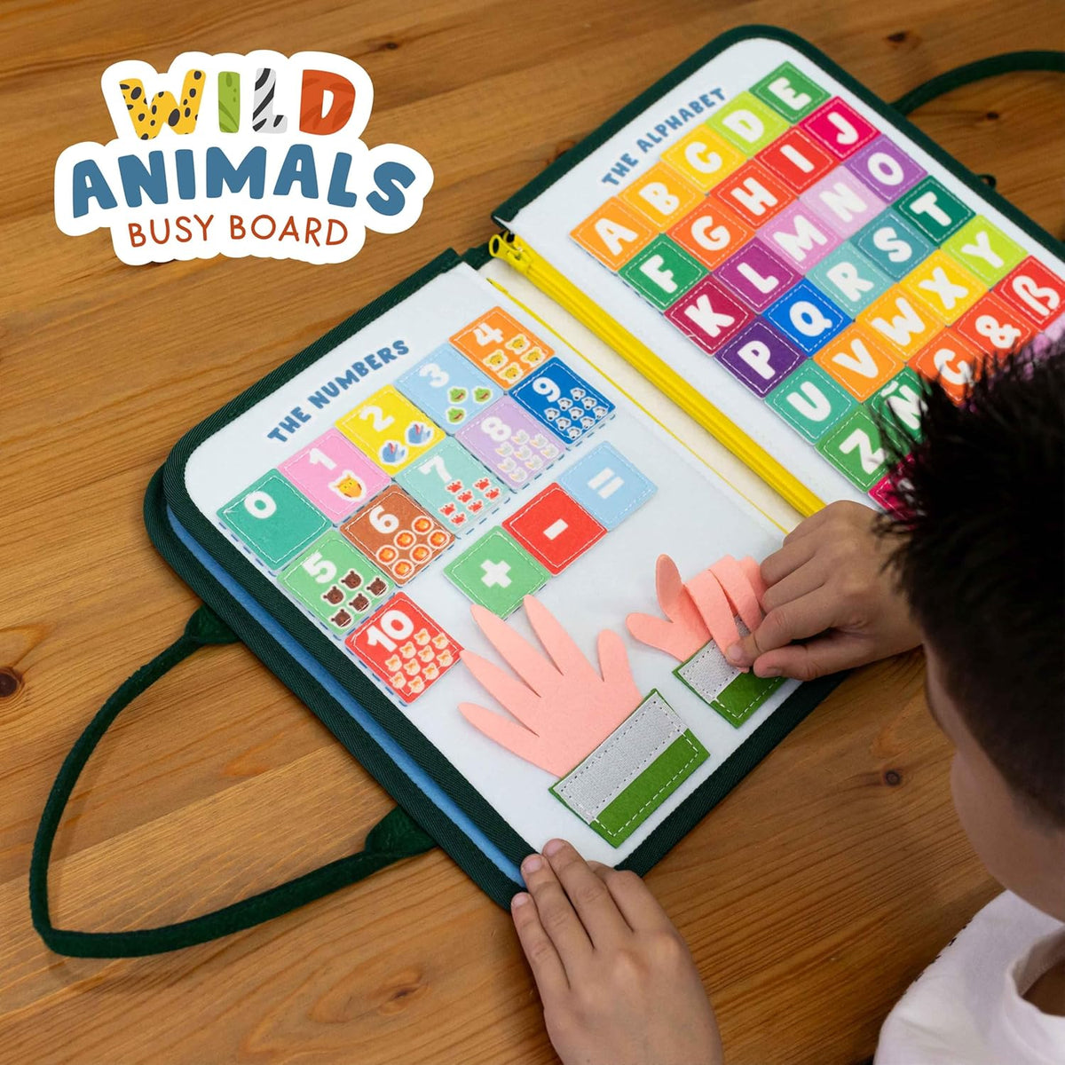 SmartPlay Busy Board Montessori – Libro Sensoriale Educativo